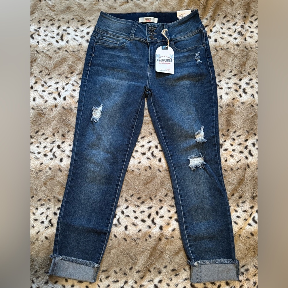 NWT CALIFORNIA VINTAGE Ankle Jeans